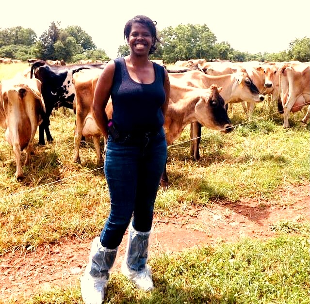 CeCe Grant at a local farm